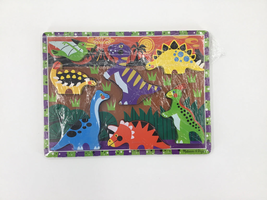 Melissa & Doug Dinosaurs Chunky Puzzle