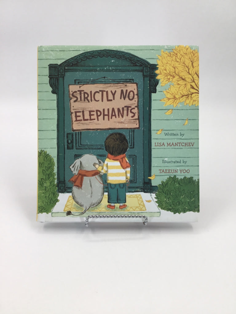 Strictly No Elephants hardcover Book