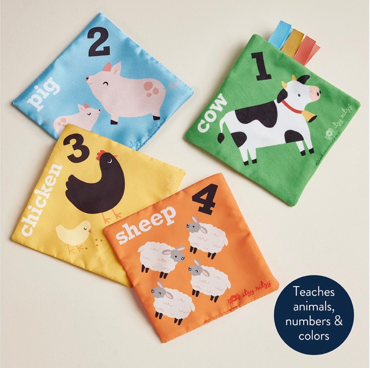 Itzy Ritzy - Sensory Scarves Farm