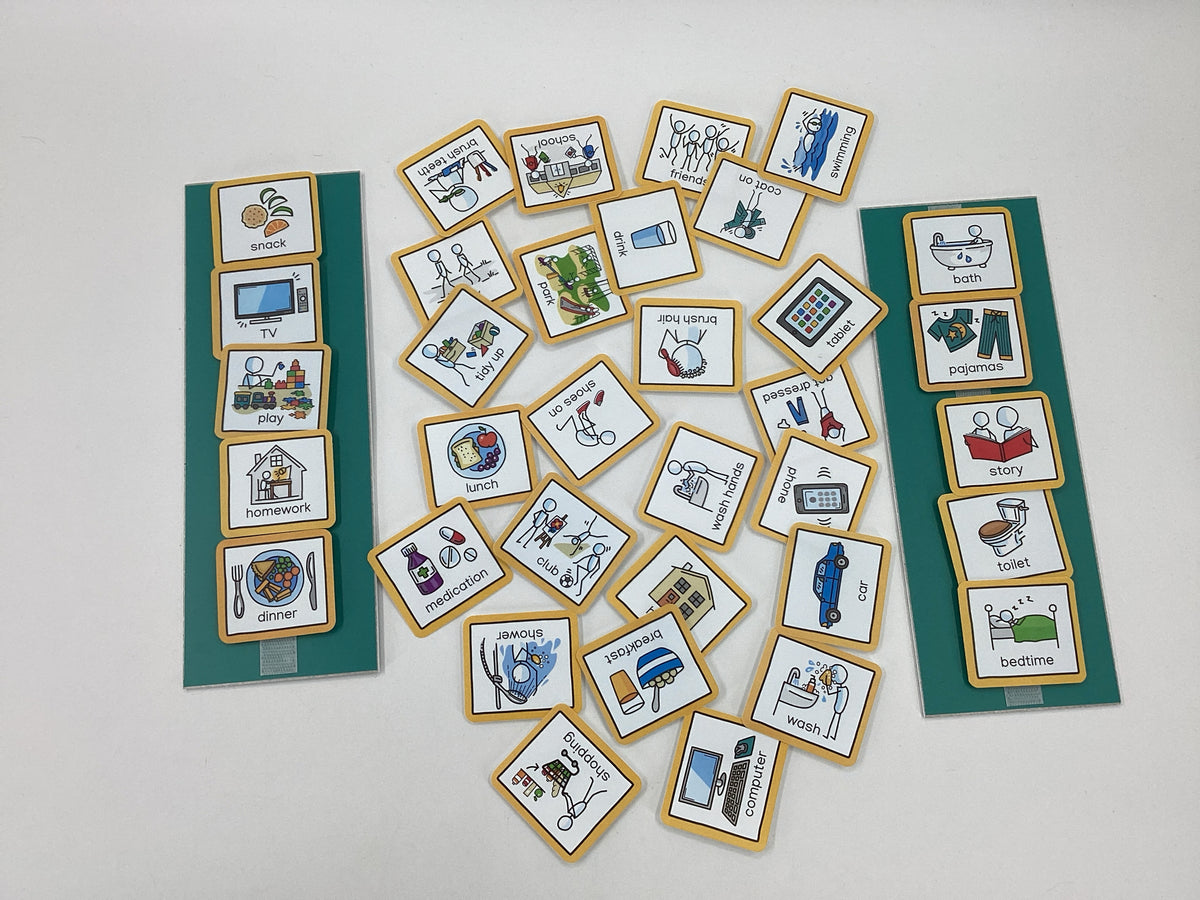 Create Visual Aids Schedule Chart