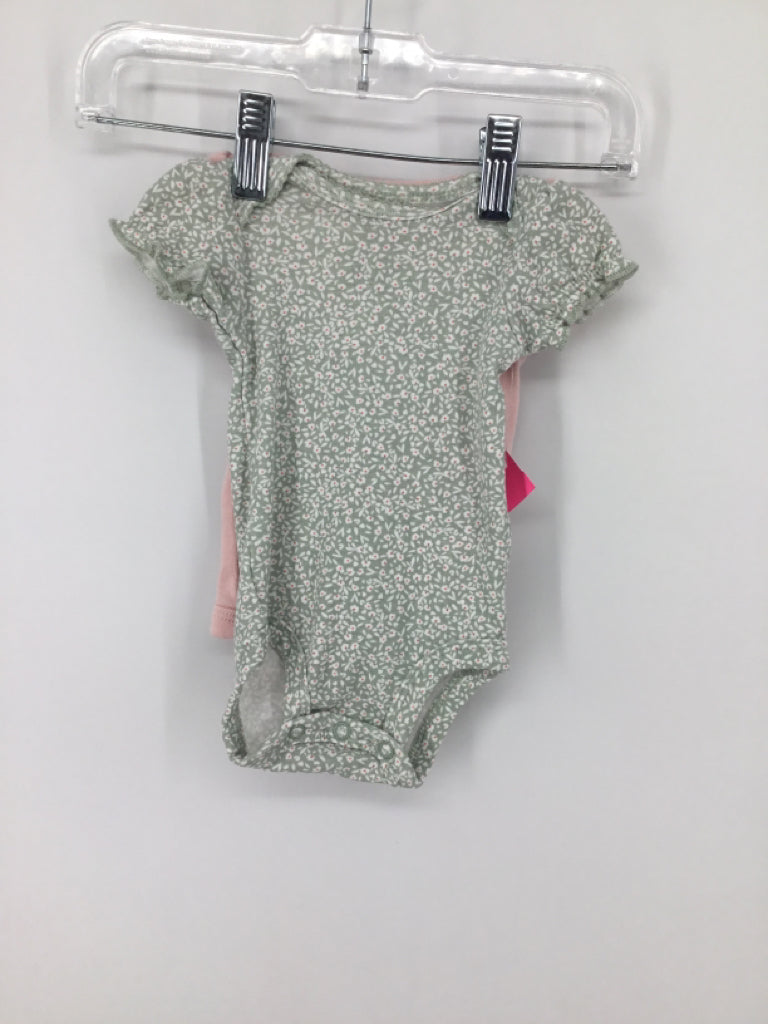 Child of Mine Child Size Newborn Green Onesie