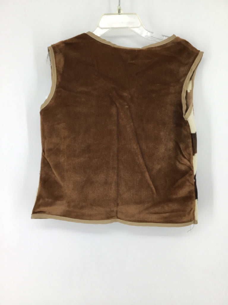 Making Believe Child Size 3 Brown Dress-Up Vest