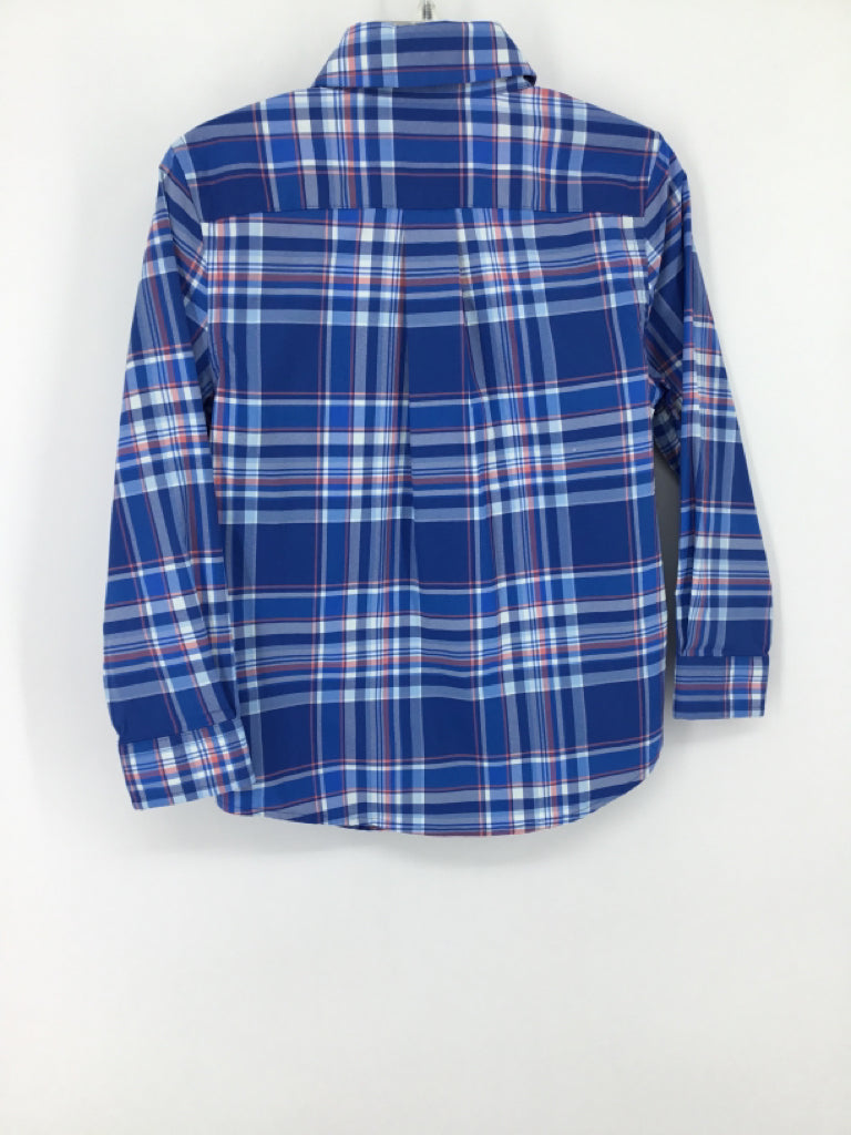 vineyard vines Child Size 3 Blue Plaid Shirt - boys
