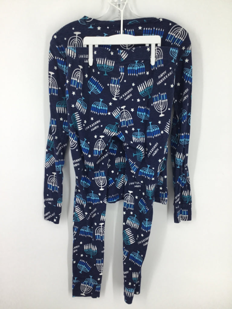 Old Navy Child Size 12 Blue Hanukkah Pajamas