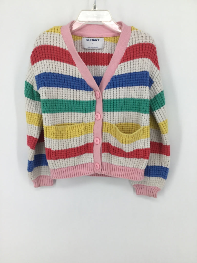 Old Navy Child Size 5 Multi-Color Sweater - girls