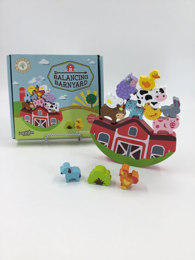Imagination Generation Balancing Barnyard Playset