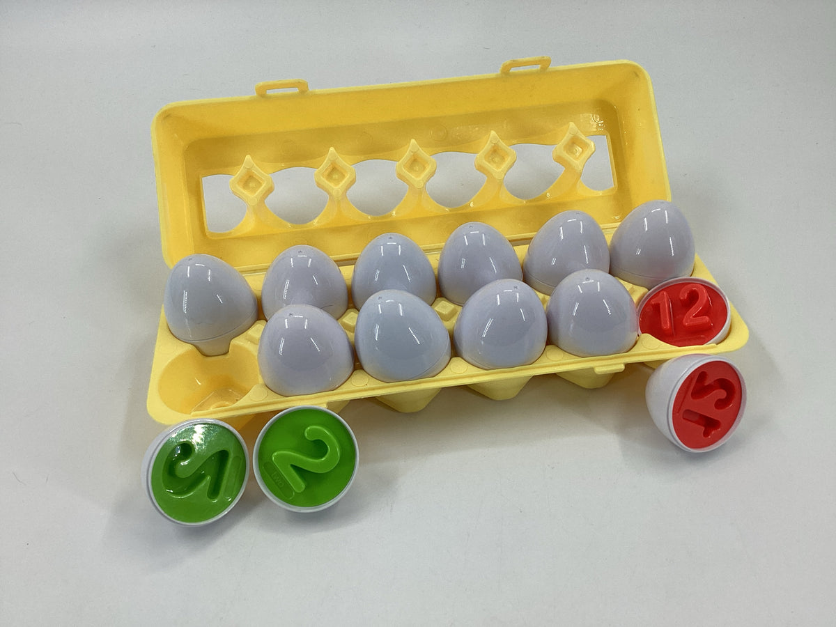 Matching Eggs - Colors & Numbers