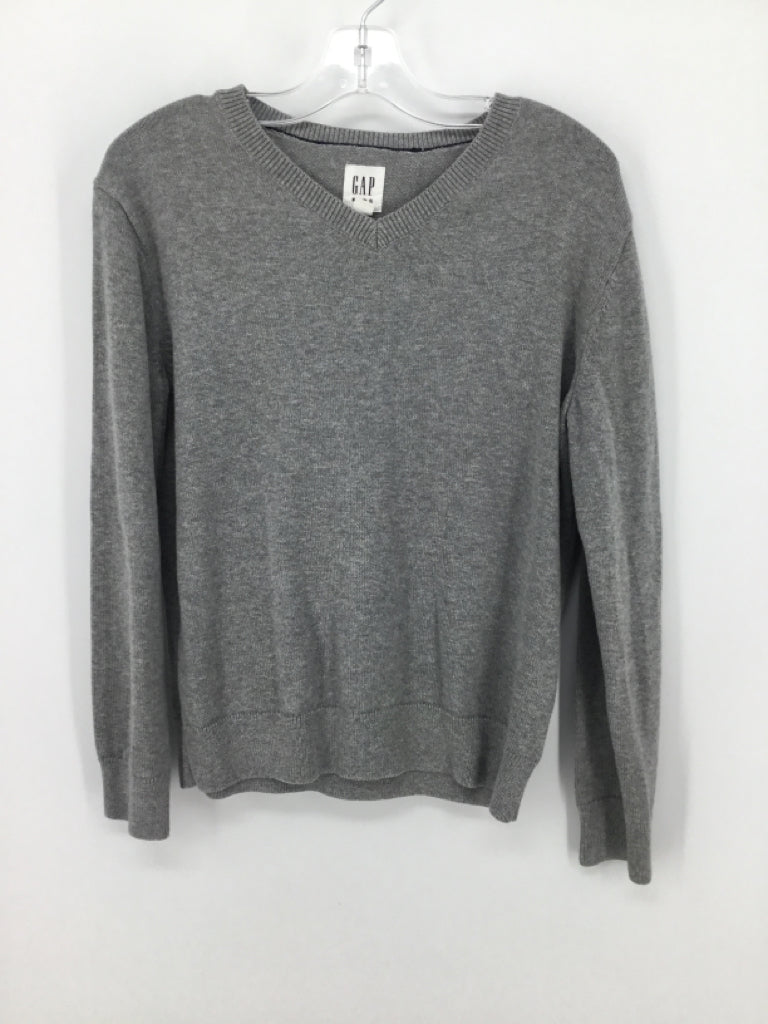 Gap Kids Child Size 10 Gray Solid Sweater - boys