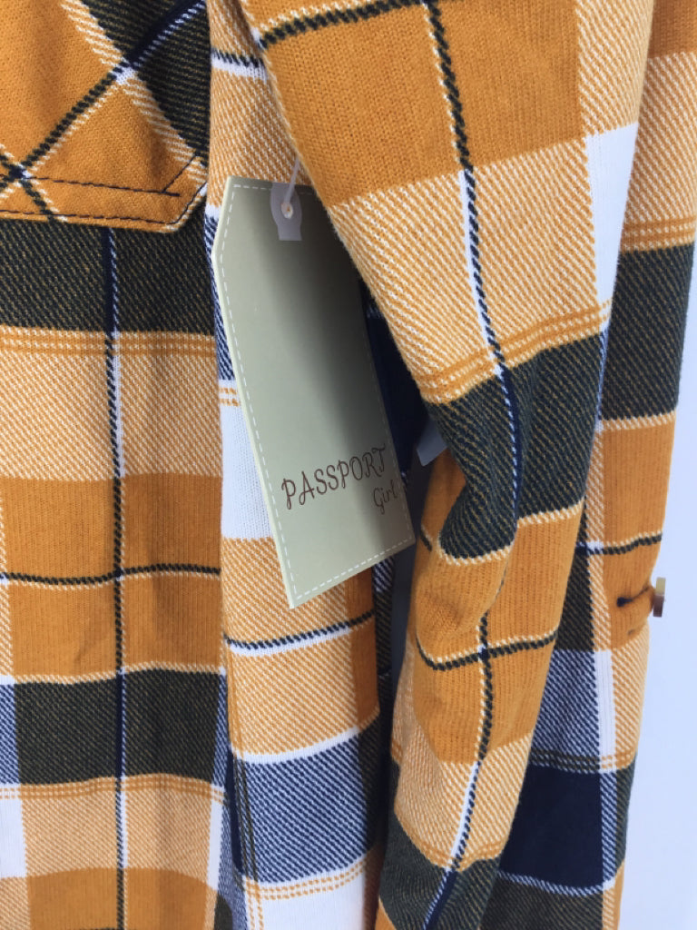 Passport Child Size 10 Yellow Shirt - girls
