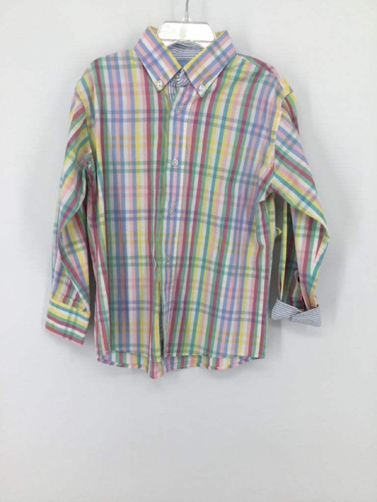 b Bella Bliss Child Size 5 Multi-Color Plaid Shirt - boys
