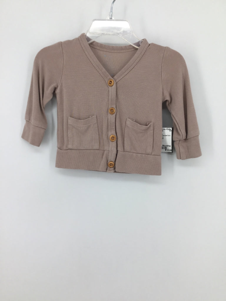 Kyte Child Size 3-6 Months Pink Solid Shirt - boys