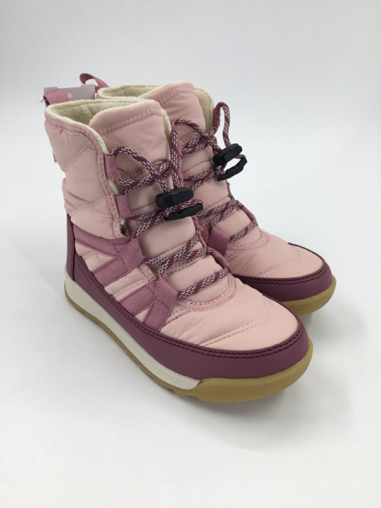 Sorel Child Size 1 Youth Pink Rain/Snow Boots