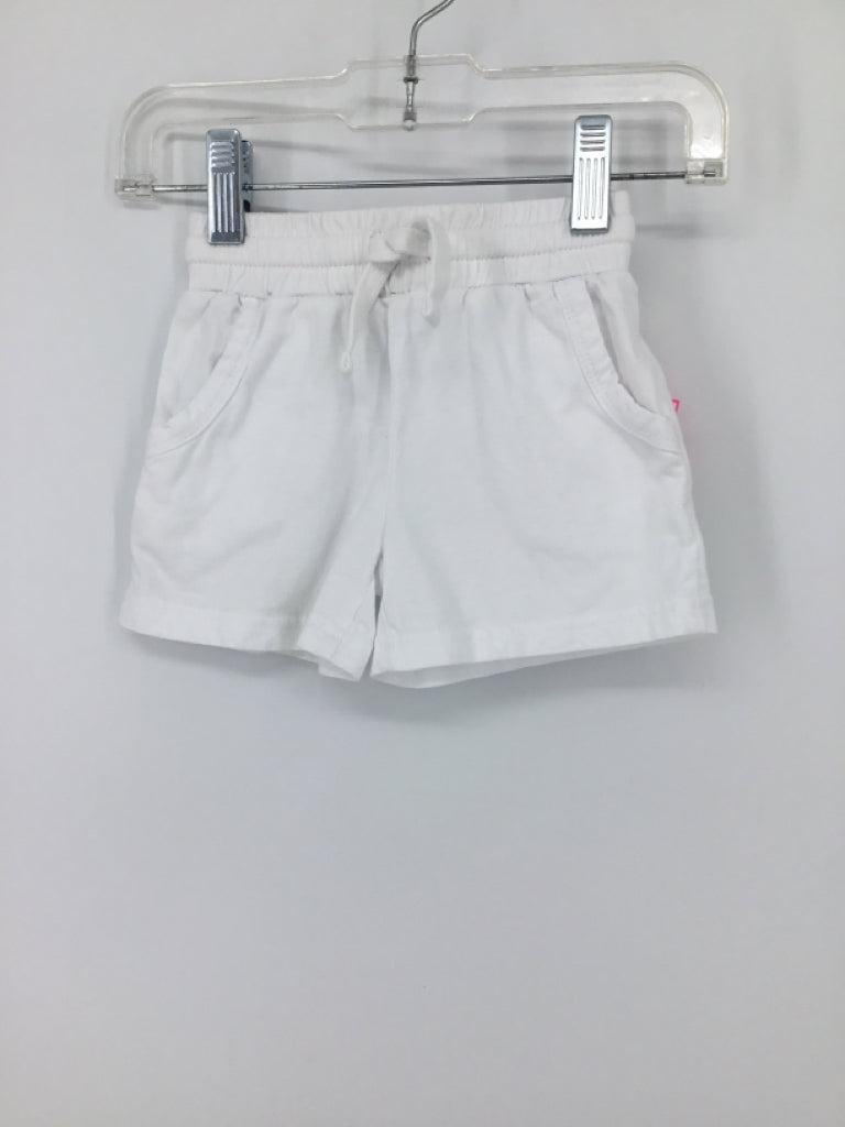 Daffodilly Child Size 3-6 Months White Solid Shorts - boys