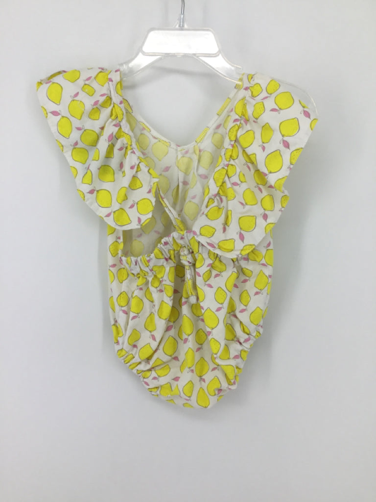brandless Child Size 0-3 Months Yellow Outfit - girls