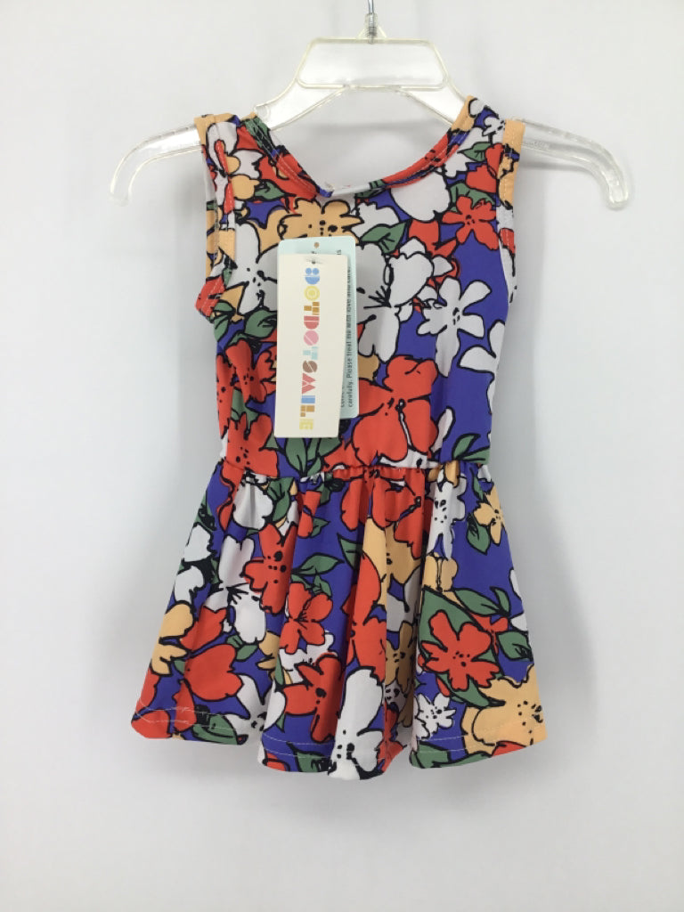 Dot Dot Smile Child Size 6-12 Months Multi-Color Dress - girls