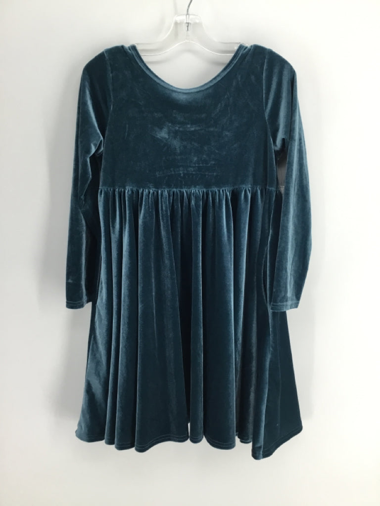 Abby & Evie Child Size 10 Teal Dress - girls