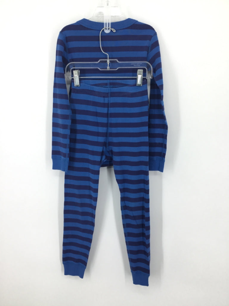 Hanna Andersson Child Size 6 Blue Stripe Pajamas - boys