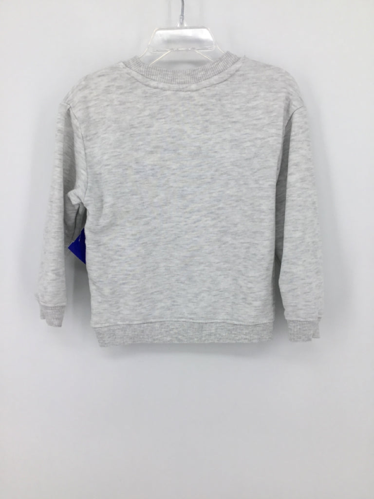 H & M Child Size 3 Gray Sequins Sweatshirt - boys