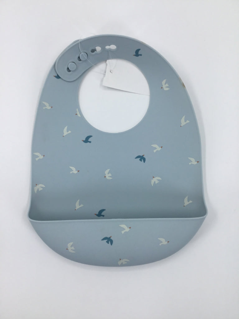 cloud island Child Size One Size Gray Bib