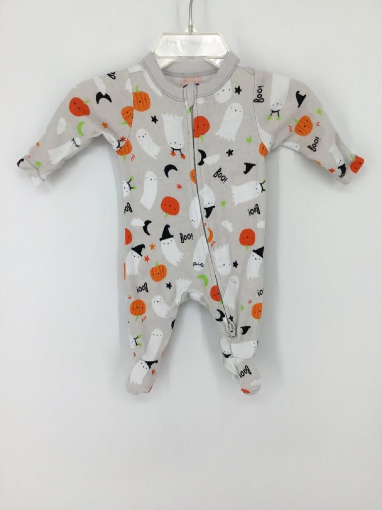 Old Navy Child Size Newborn Gray Halloween Sleeper