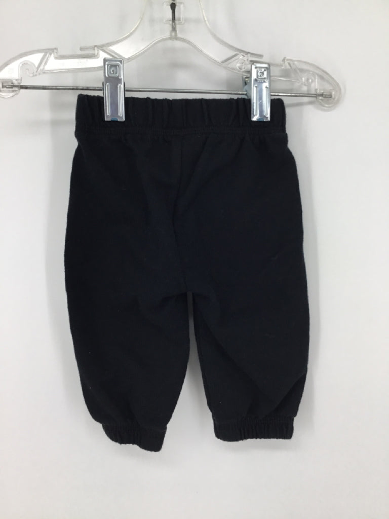 Cat & Jack Child Size 0-3 Months Black Solid Pants - boys