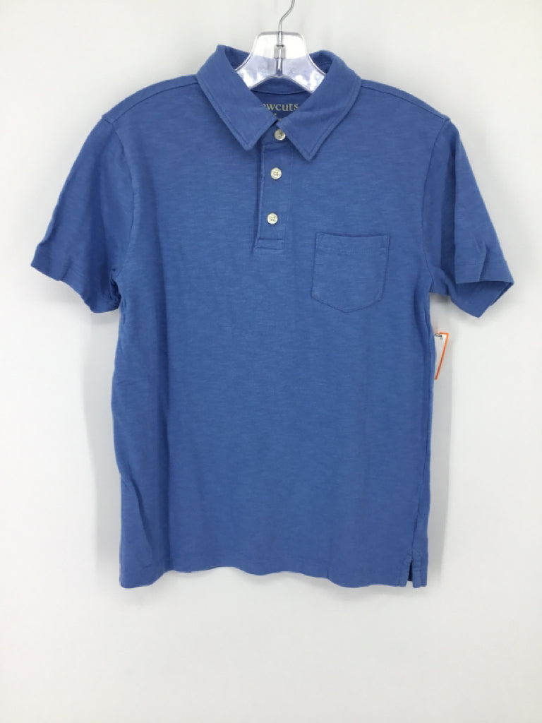 Crewcuts Child Size 10 Blue Solid Shirt - boys