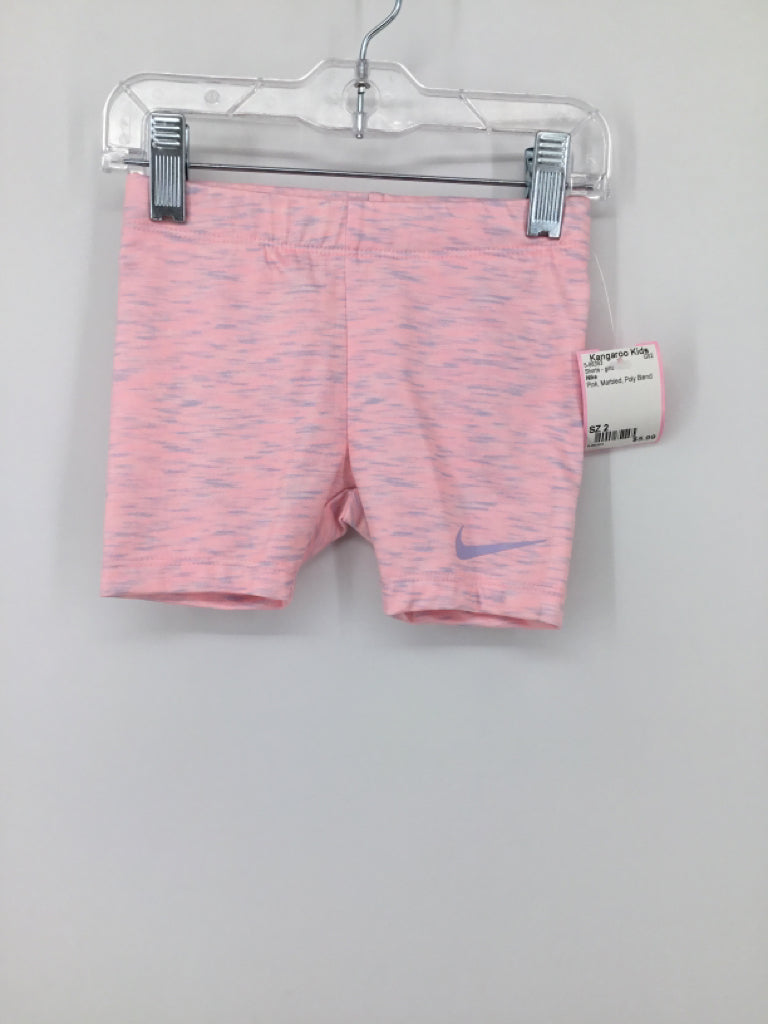 Nike Child Size 2 Pink Shorts - girls