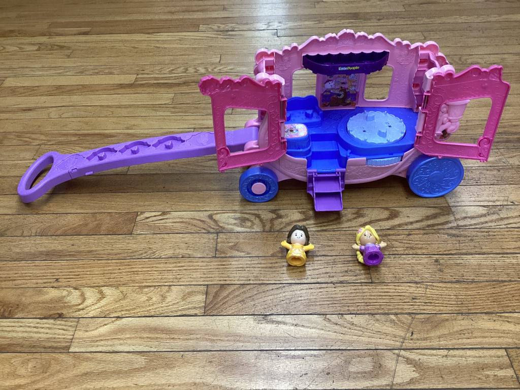 Fisher Price Little People Disney Princess Pull Along Carriage