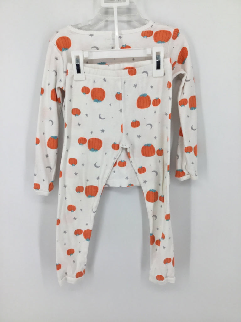 Just One You Made by Carters Child Size 4 Orange Halloween Pajamas
