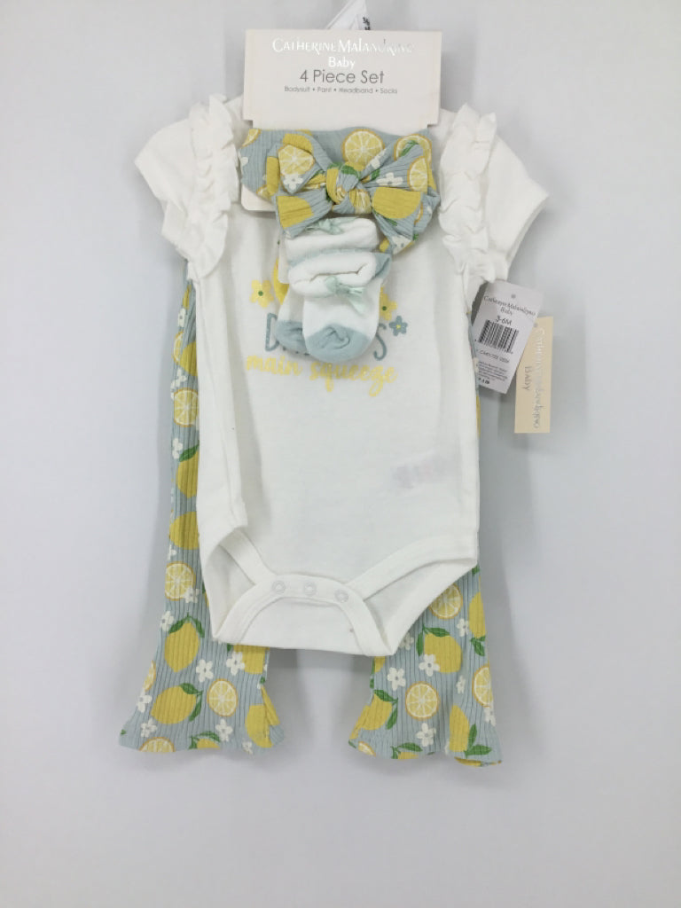 Catherine Malandrino Child Size 3-6 Months Blue Outfit - girls