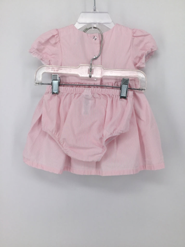 Little Me Child Size 6 Months Pink Dress - girls