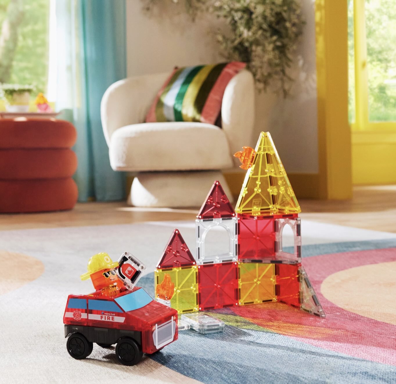 Magna-Tiles - Fire Rescue (27 Piece Set)