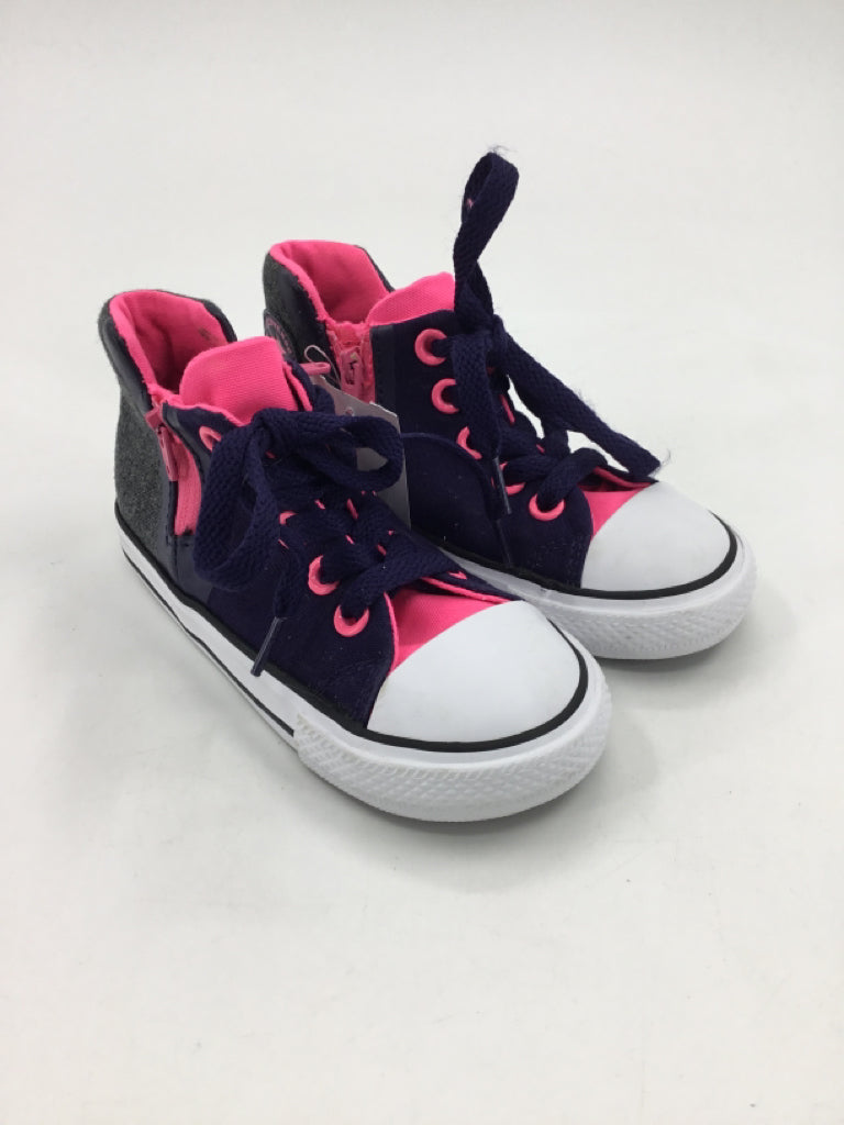 Converse Child Size 8 Toddler Navy Sneakers