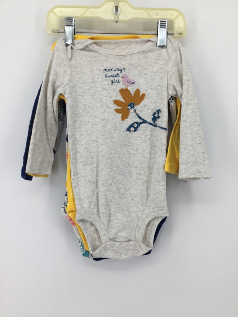 Just One You Made by Carters Child Size 9 Months Blue Onesie