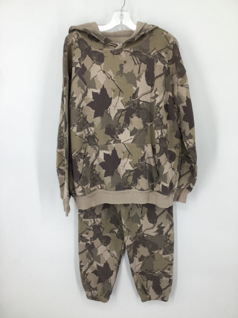 Gap Kids Child Size 12 Tan Camoflage Outfit - boys