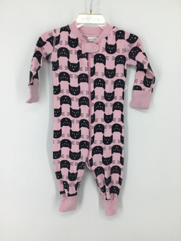 Hanna Andersson Child Size 6-12 Months Pink Halloween Pajamas