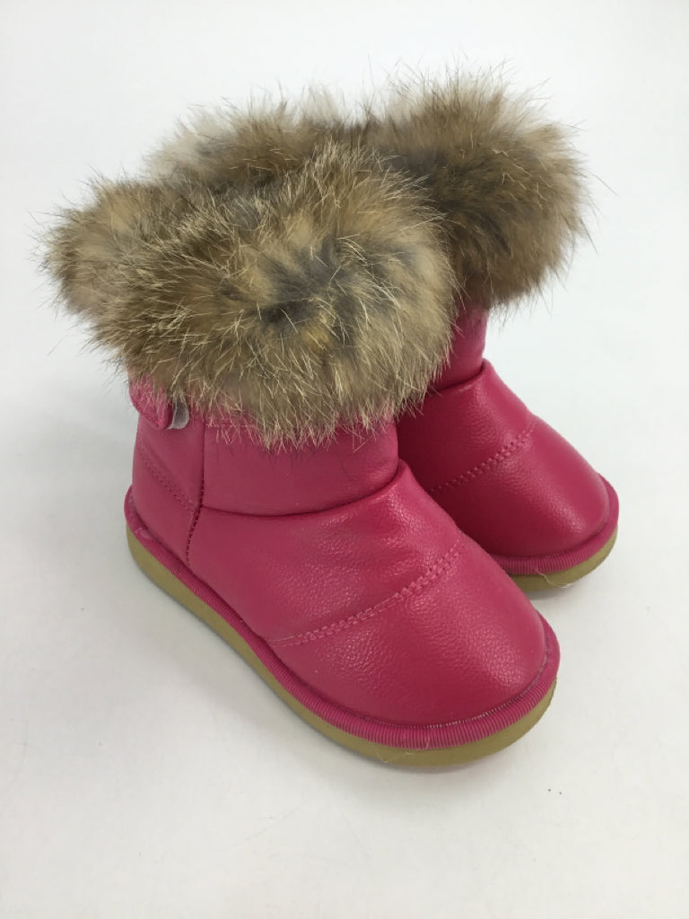 Comfy Kids Child Size 9 Toddler Pink Rain/Snow Boots