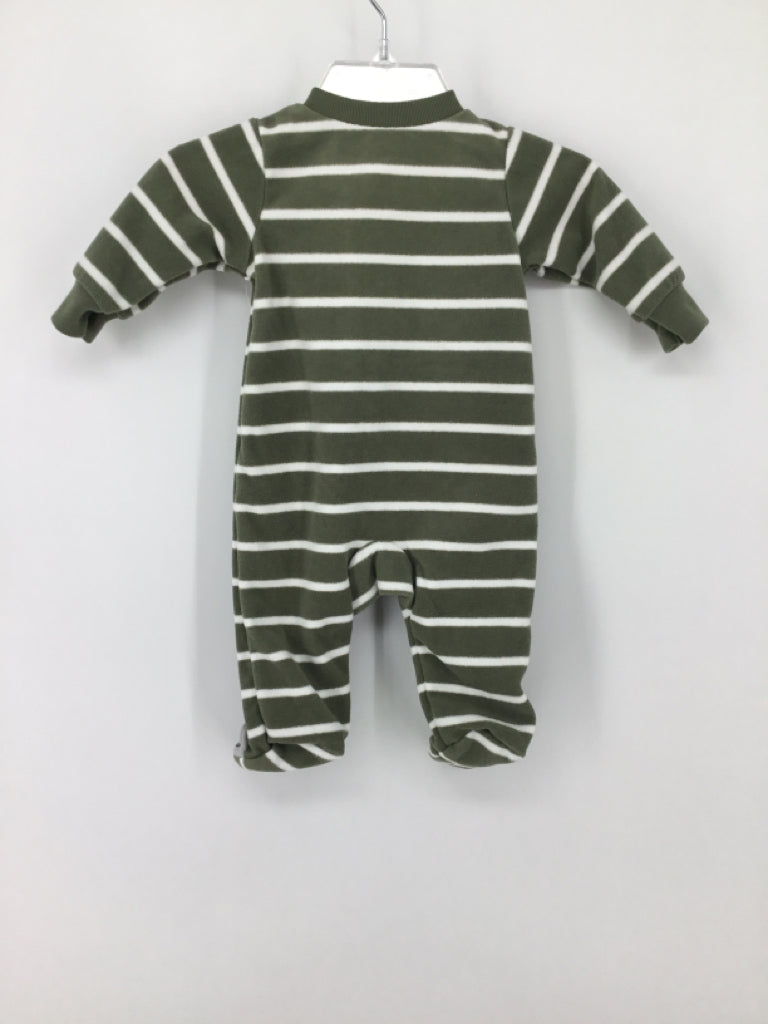 Just One You Made by Carters Child Size Newborn Green Sleepers