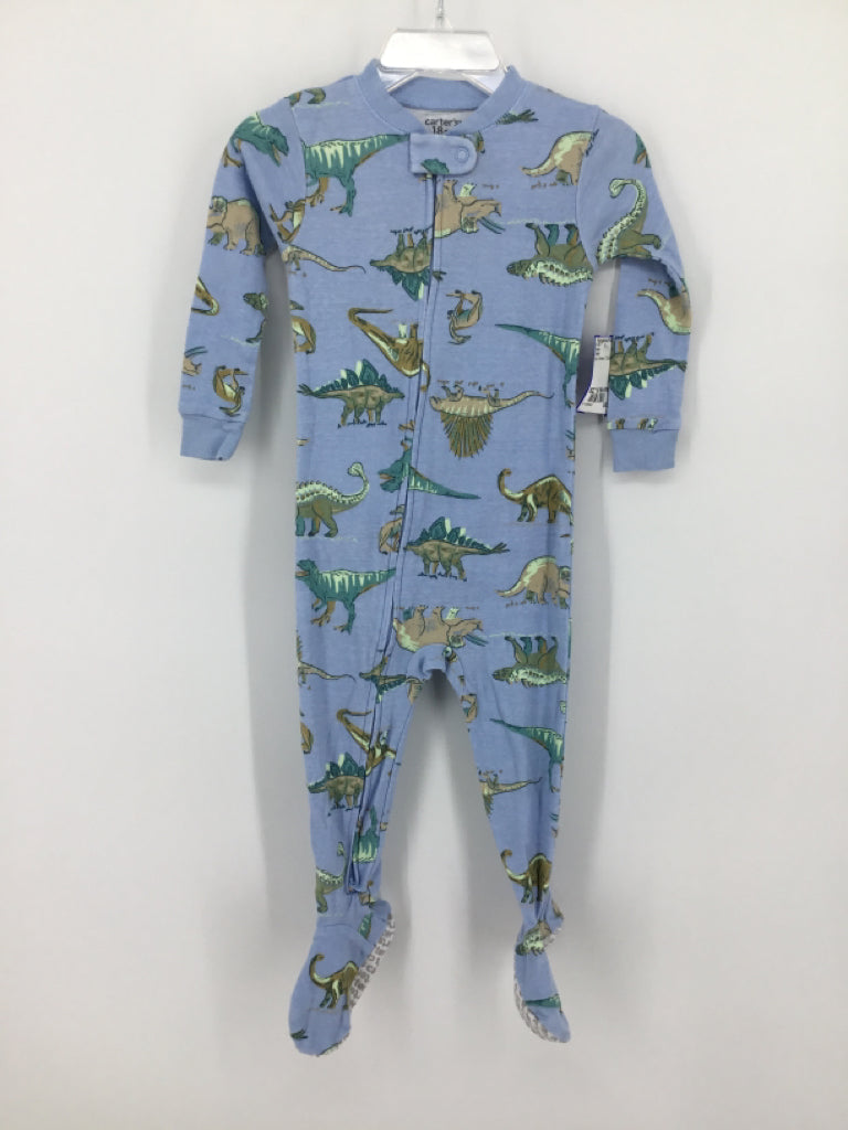 Carter's Child Size 18 Months Blue Sleepers