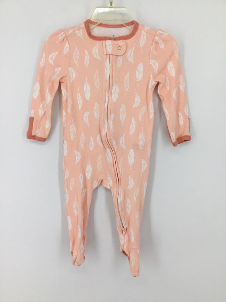 cloud island Child Size 6-9 Months Pink Sleepers