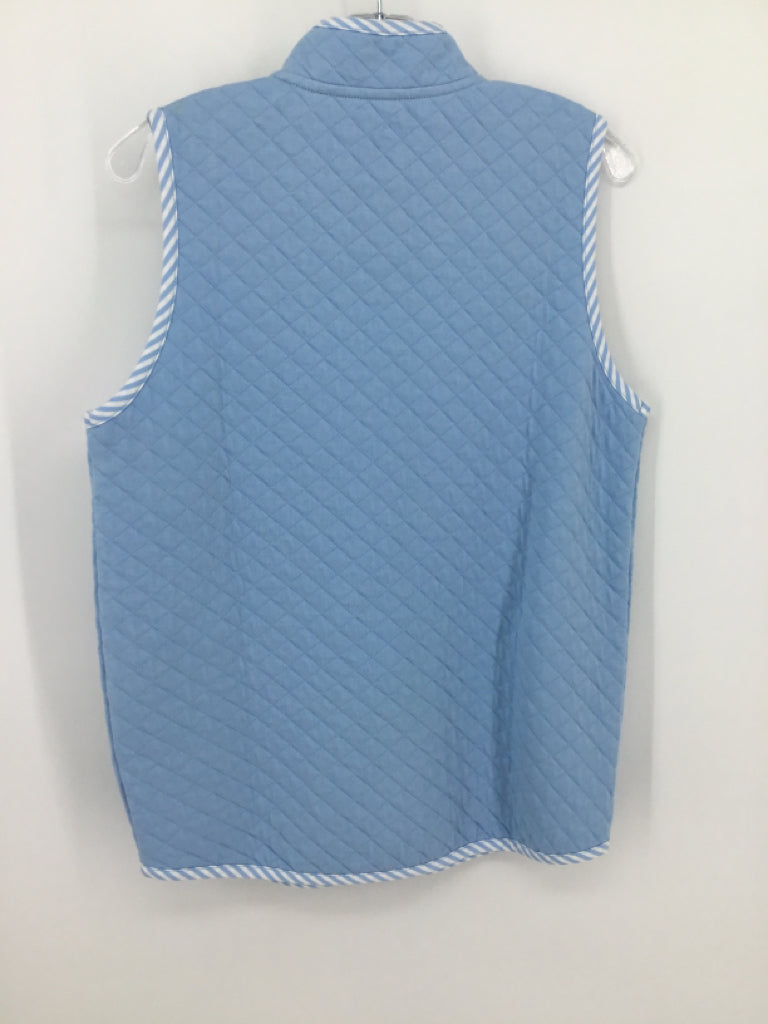 Serendipity by Shrimp and Grits Child Size 9 Blue Solid Vest - boys