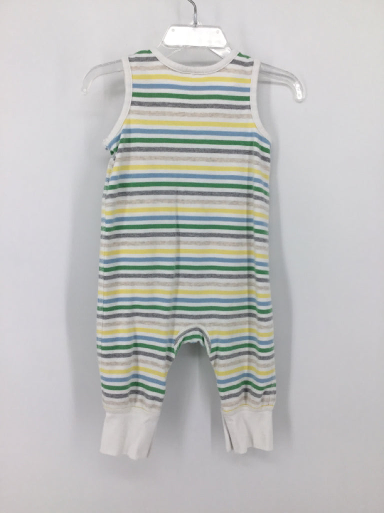 Hanna Andersson Child Size 6-12 Months Multi-Color Stripe Outfit - boys