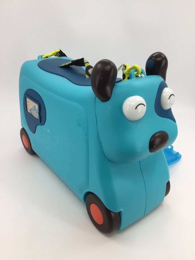 B Toys On the Go Go Woofer Ride On Suitcase