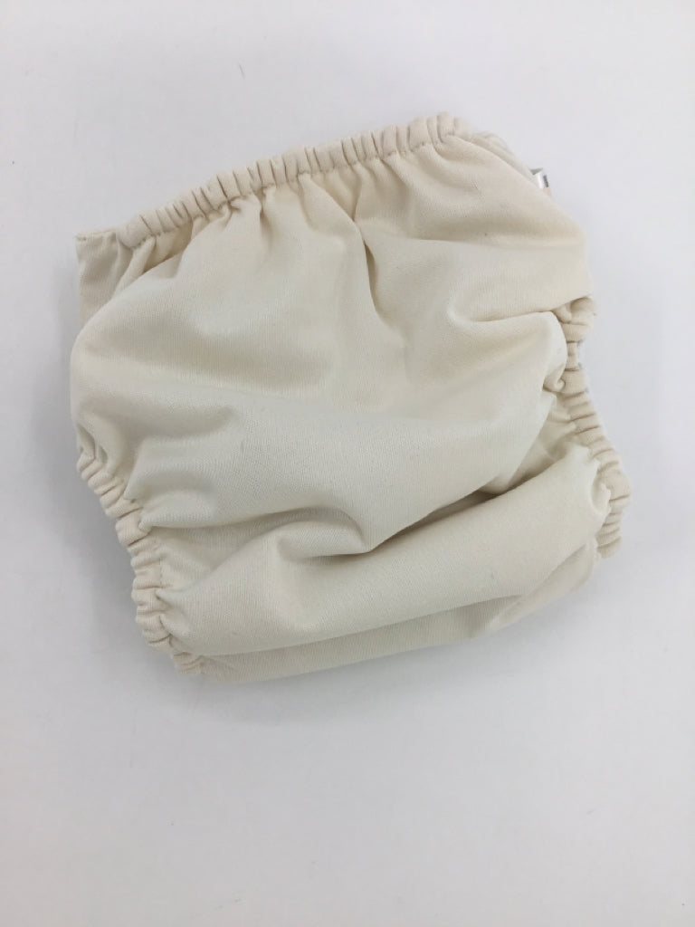 Bum Genius Child Size One Size Cream Solid Free Time Cloth Diaper