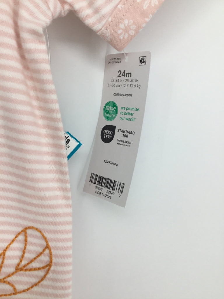 Carter's Child Size 24 Months Pink Outfit - girls