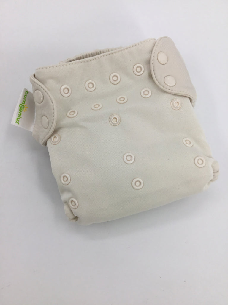 Bum Genius Child Size One Size Cream Solid Free Time Cloth Diaper
