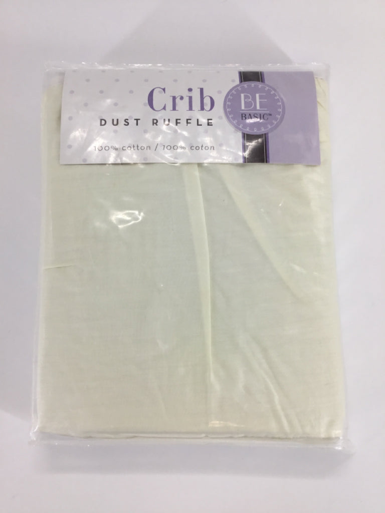 BE Basic Crib Ruffle - cream