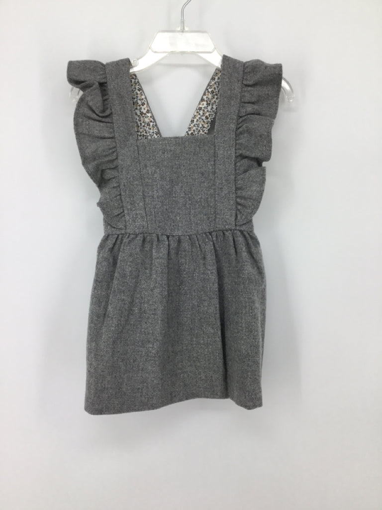 Zara Child Size 18-24 Months Gray Dress - girls