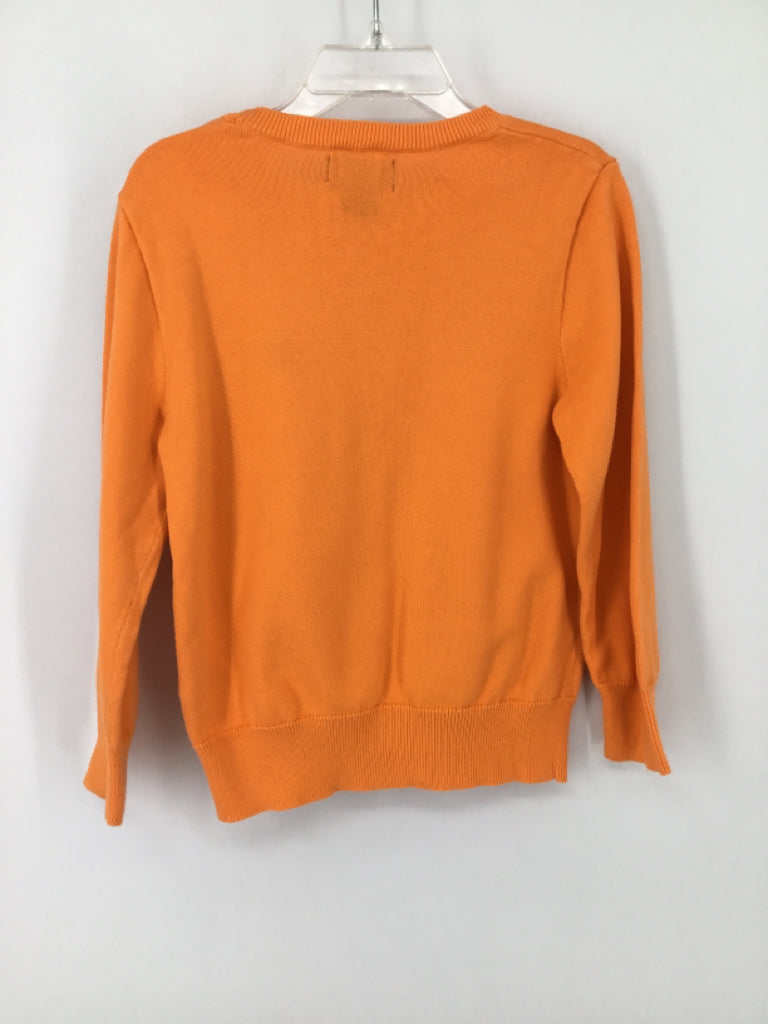 Ralph Lauren Child Size 5 Orange Solid Sweater - boys