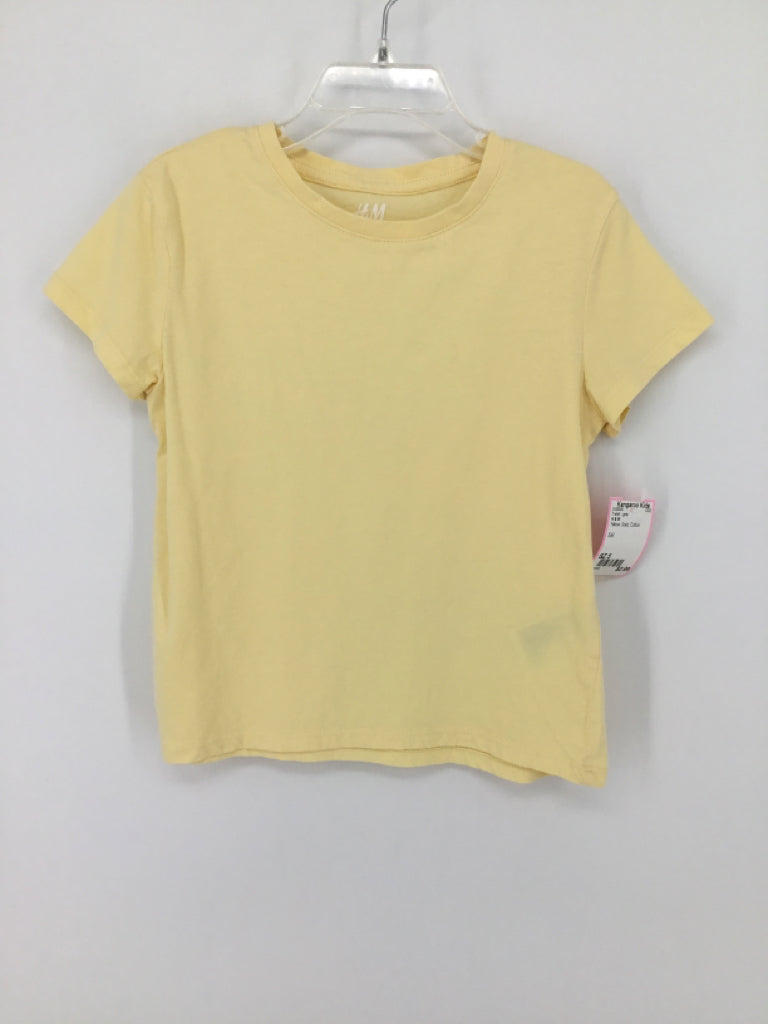 H & M Child Size 5 Yellow T-shirt - girls